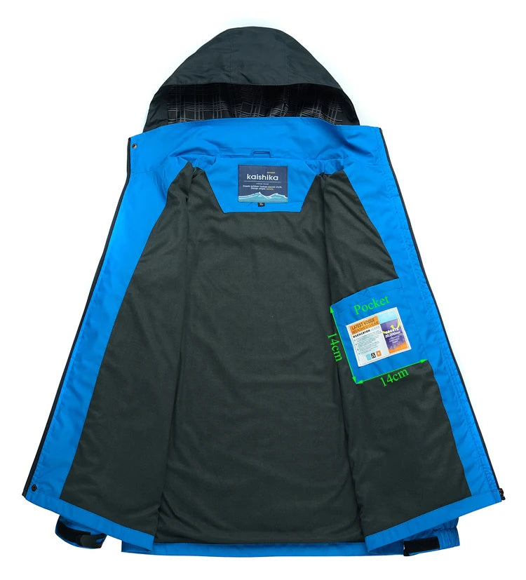 TRVLWEGO Men’s Waterproof Hiking & Outdoor Jacket