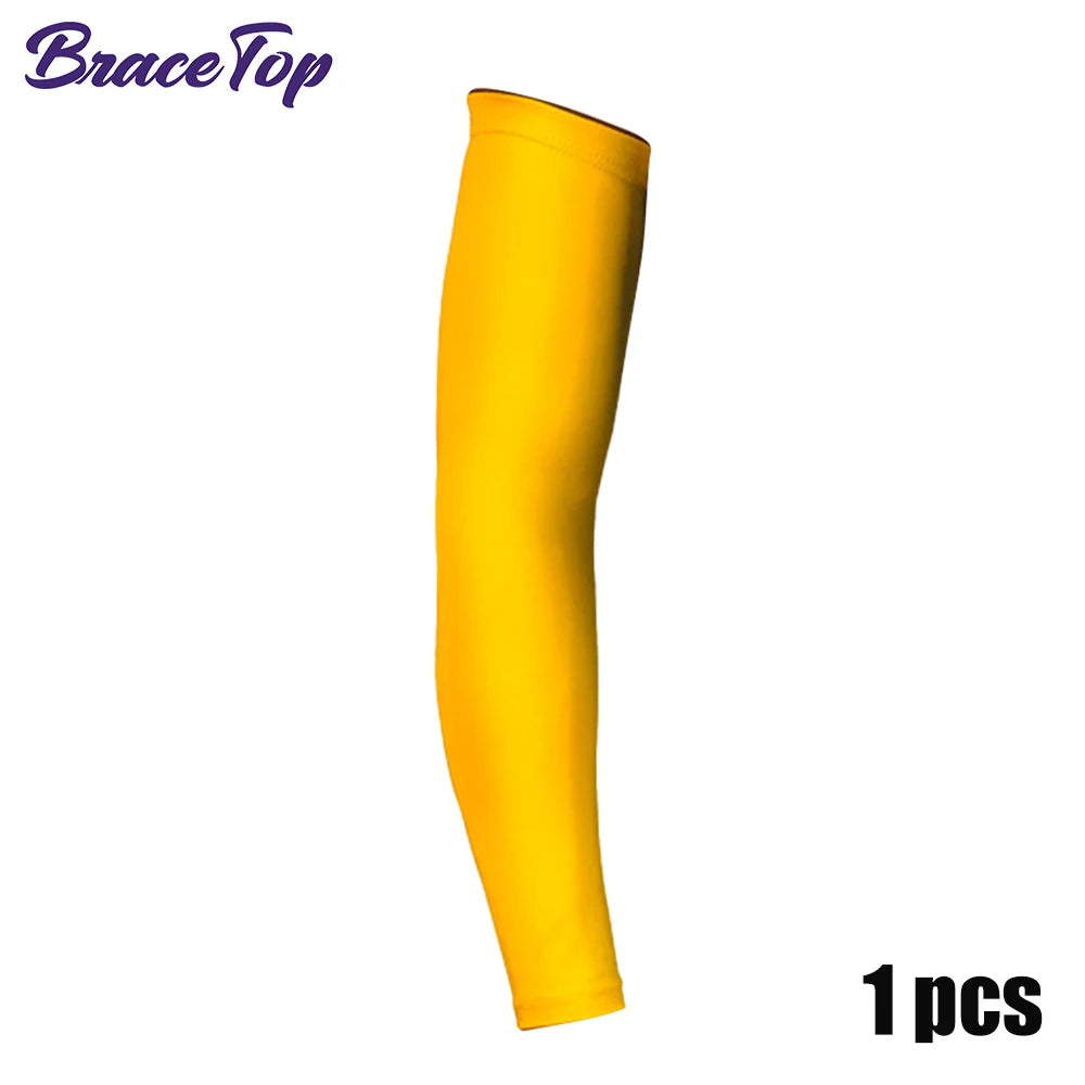 BraceTop UV Protection Sports Cooling Arm Sleeves