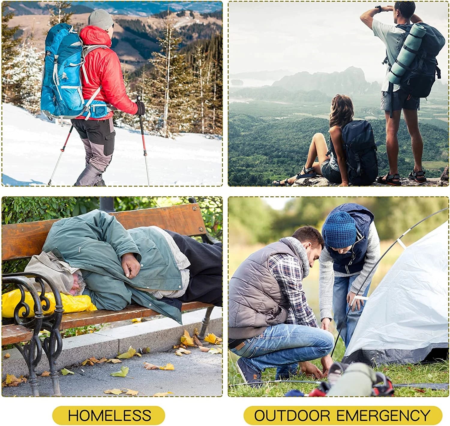 Emergency Survival Blanket – Waterproof Thermal Foil