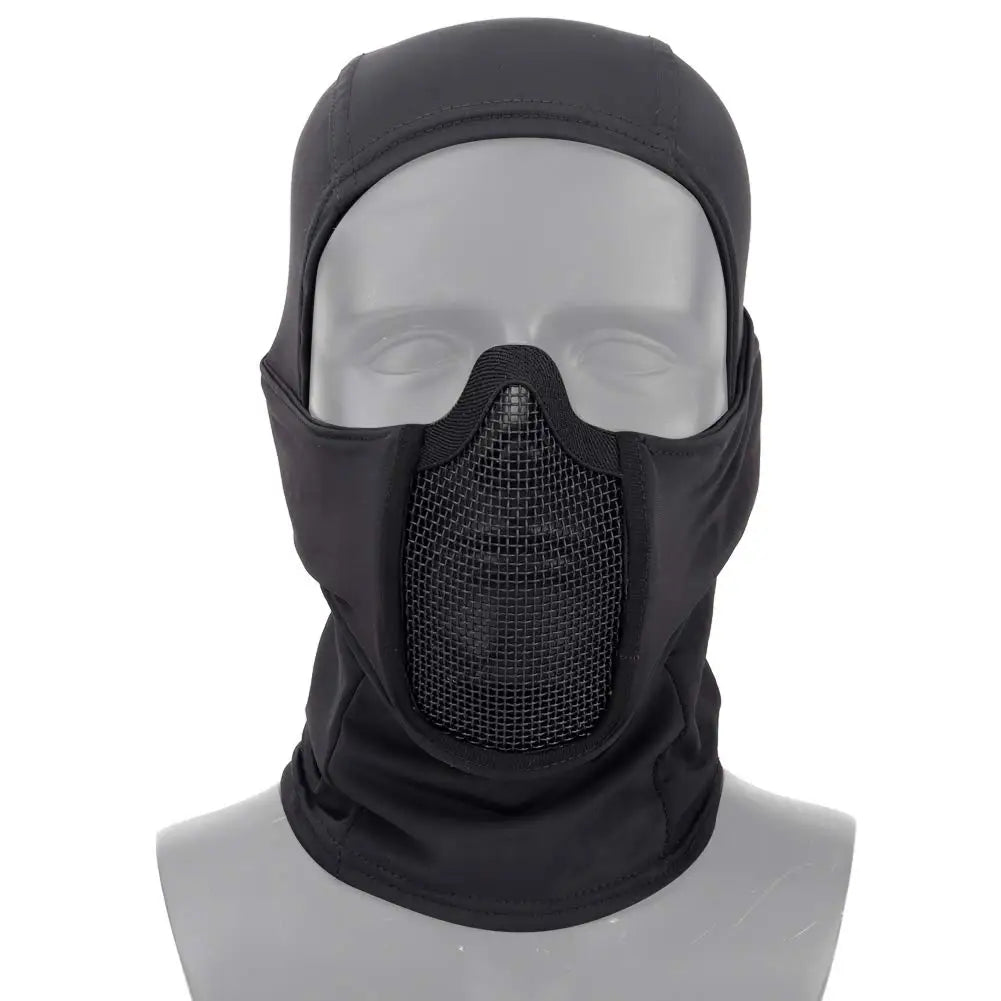 Tactical Half-Face Balaclava Mask – Breathable Mesh