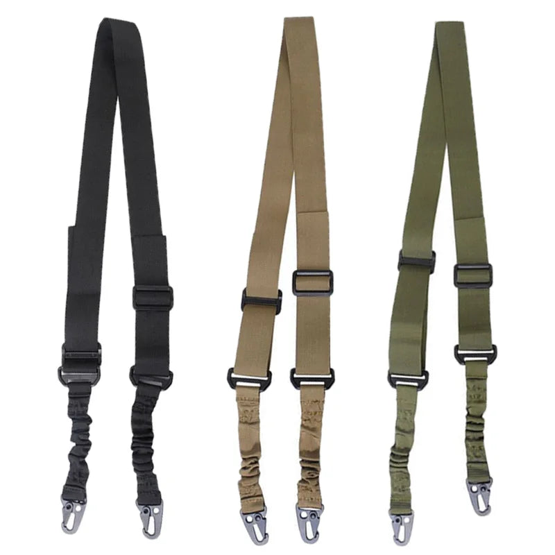 2-Point Rifle Sling with Metal Buckle