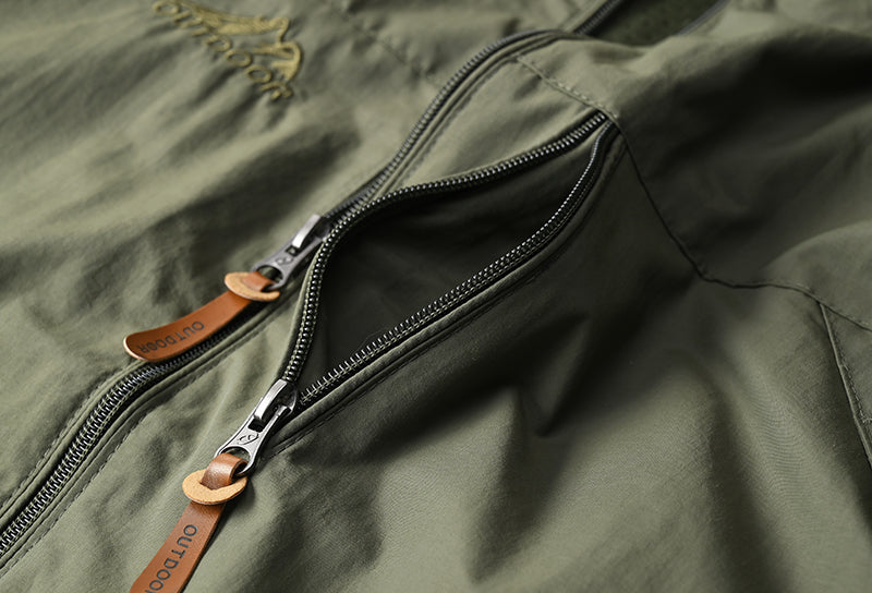 Men’s Tactical Waterproof Windbreaker Jacket