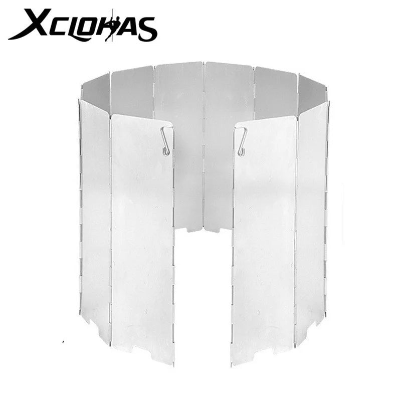 Aluminum Alloy Windshield for Gas Stove – Camping Cooking