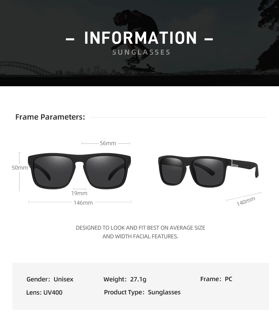 VAGHOZZ Classic UV400 Sunglasses