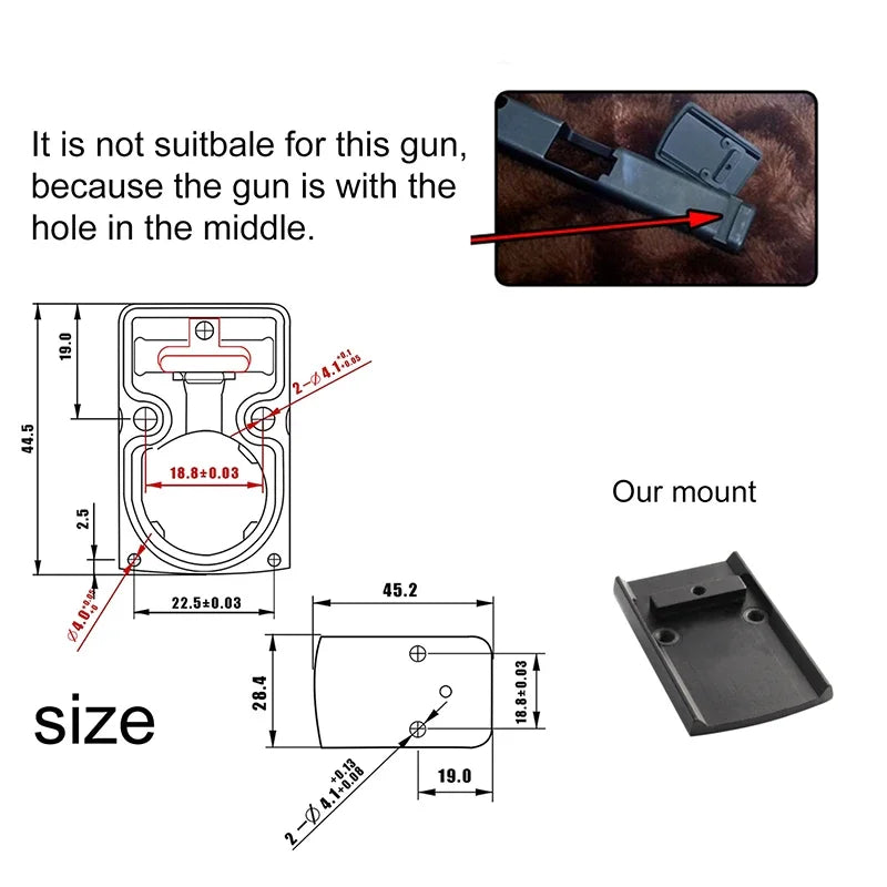 Mini MR Red Dot Reflex Sight