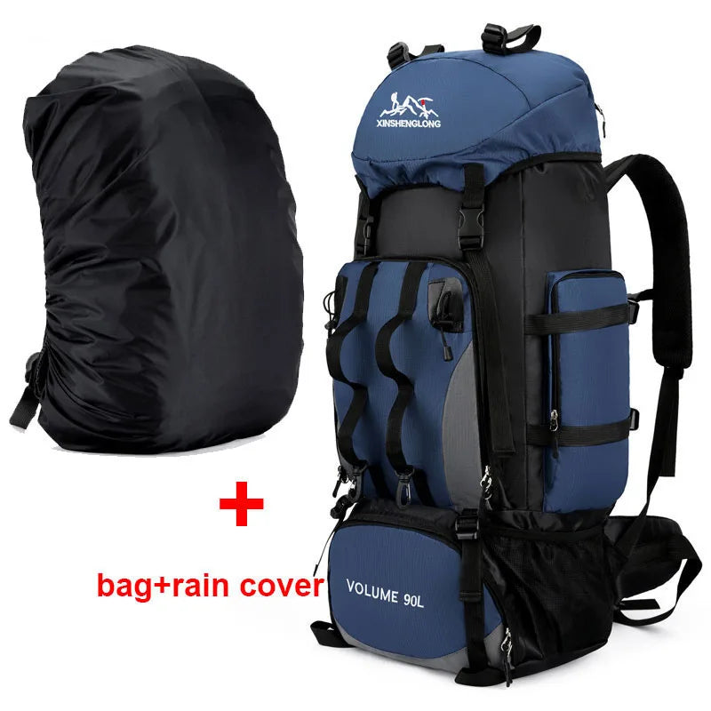 90L Waterproof Hiking & Camping Backpack
